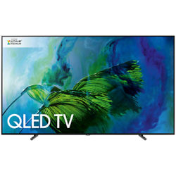 Samsung QE65Q9F QLED HDR 2000 4K Ultra HD Smart TV, 65 with TVPlus/Freesat HD & 360 Design, Black, UHD Premium